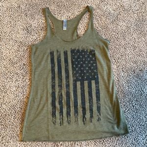 Flag tank top